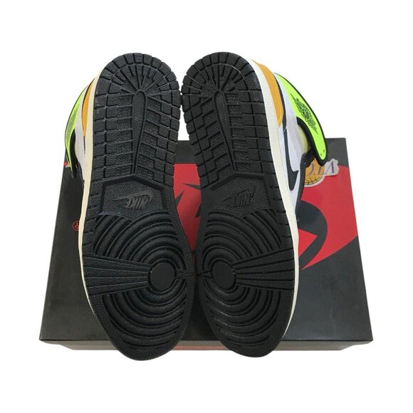Size 10 - Jordan 1 Retro High OG Volt Travis Scott Swoosh Brand New 555088 118 main image 4